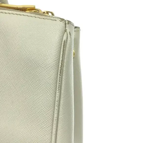 Auth Prada Galleria Small Bag White #83915P54B - Picture 12 of 14